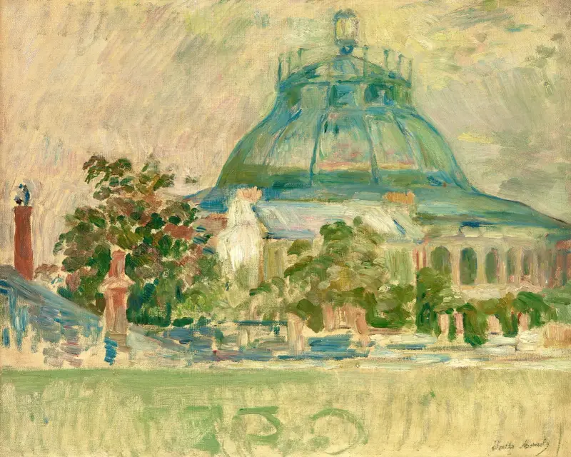Arenans kupol på rue Pergolèse av Berthe Morisot