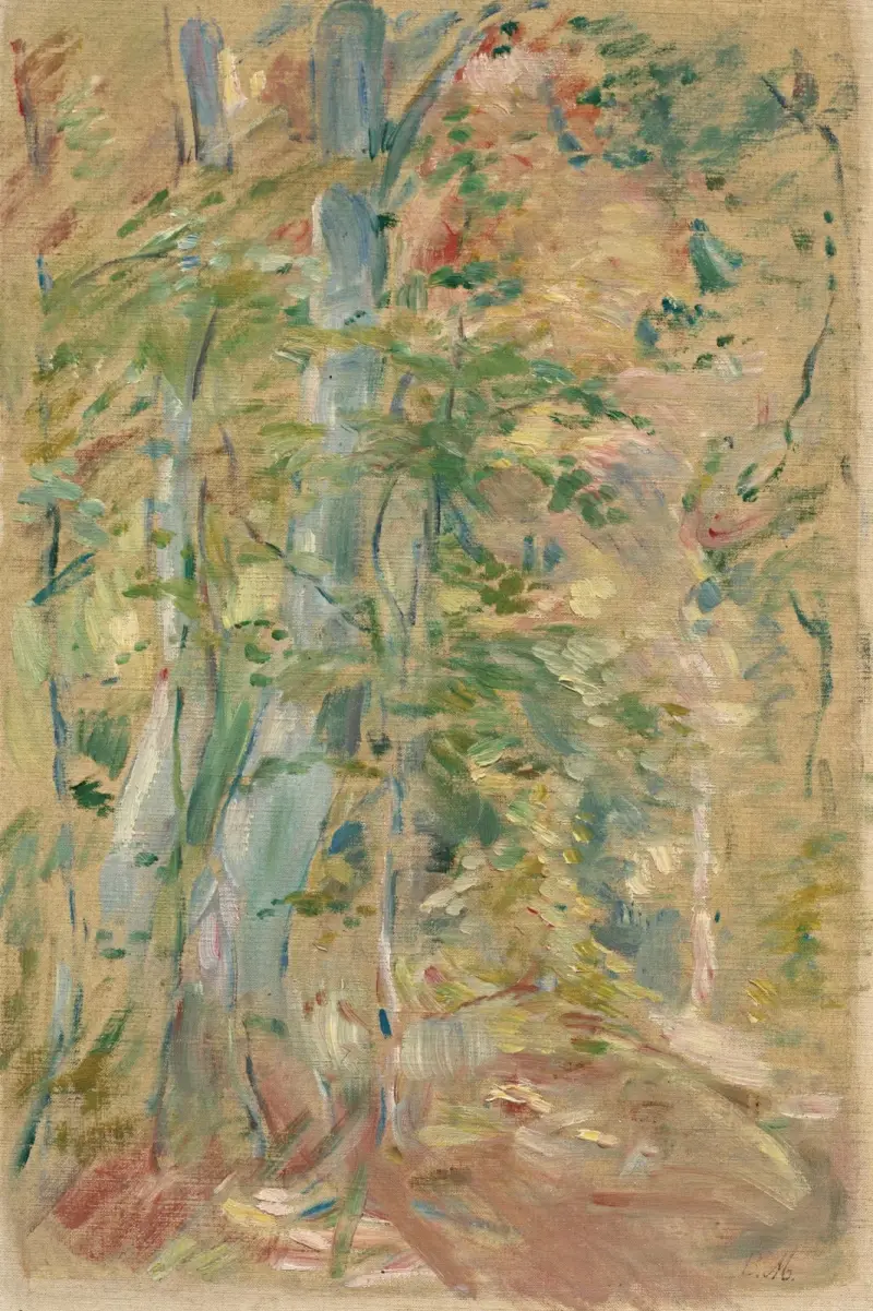 Waldstudie von Berthe Morisot