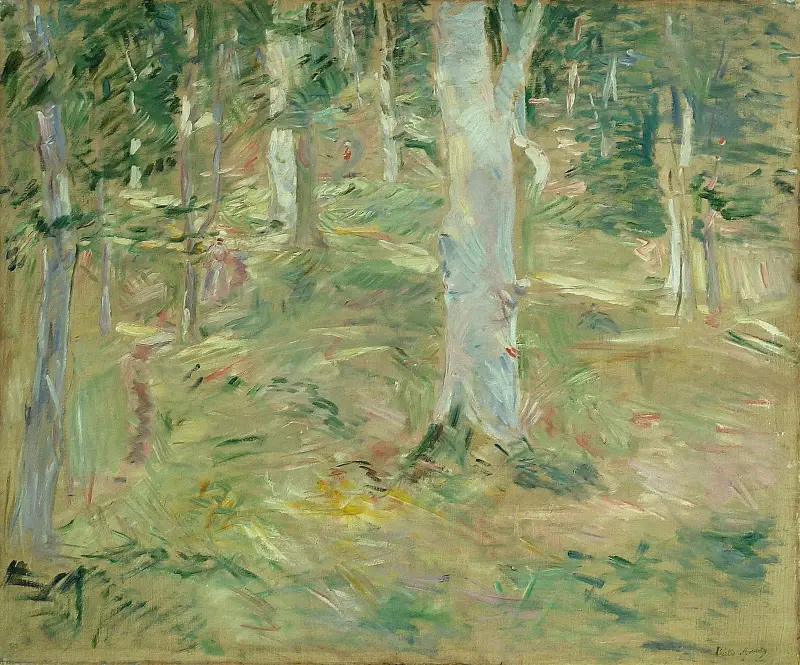 Las w Compiègne, Berthe Morisot