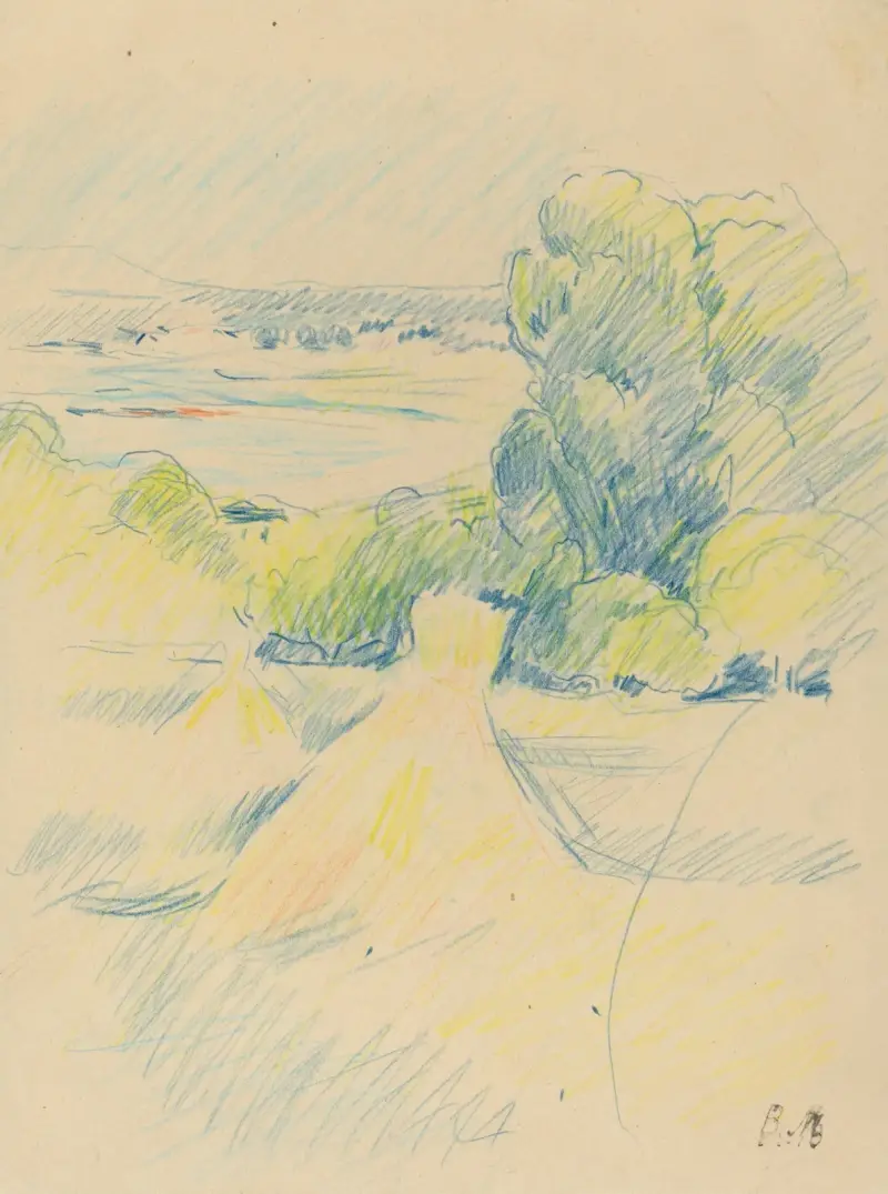 Landschaft von Berthe Morisot