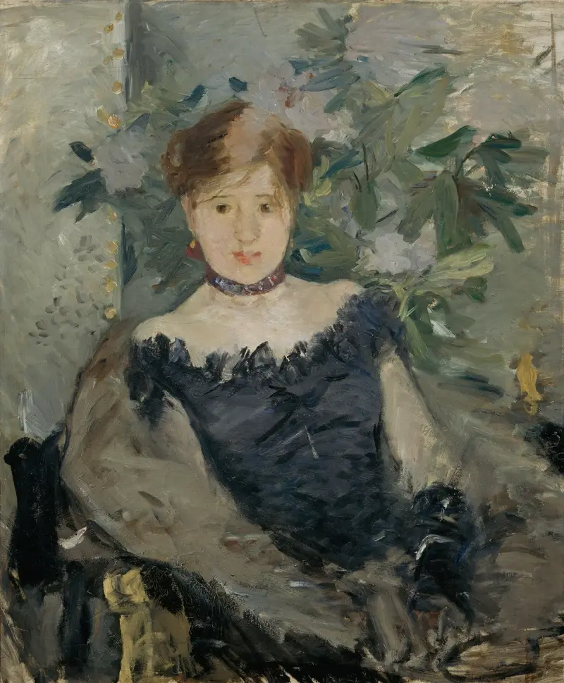 Le Corsage Noir av Berthe Morisot