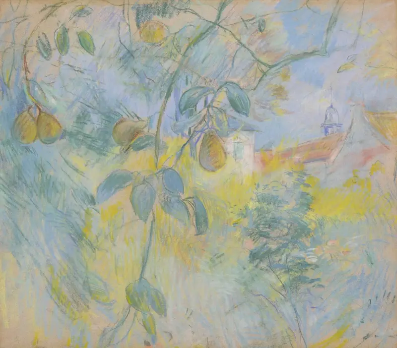 Les Poires av Berthe Morisot