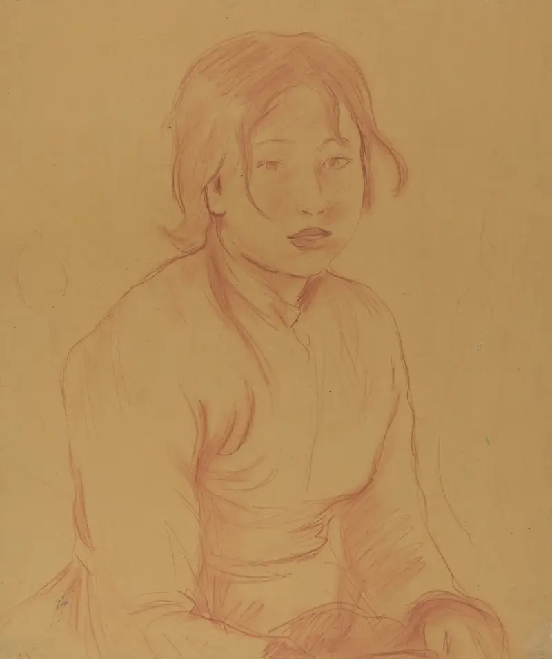Chłopska dziewczyna, Berthe Morisot
