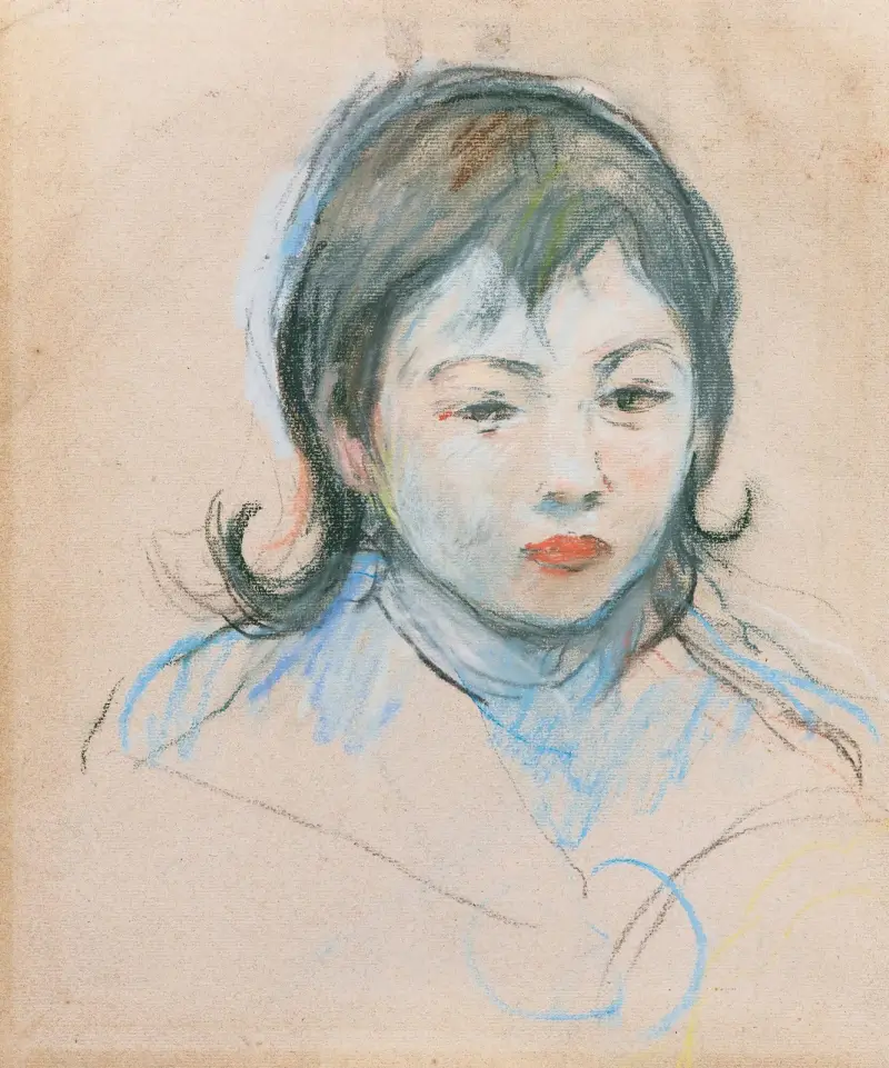 Portrét dítěte (Charly Thomas), Berthe Morisot