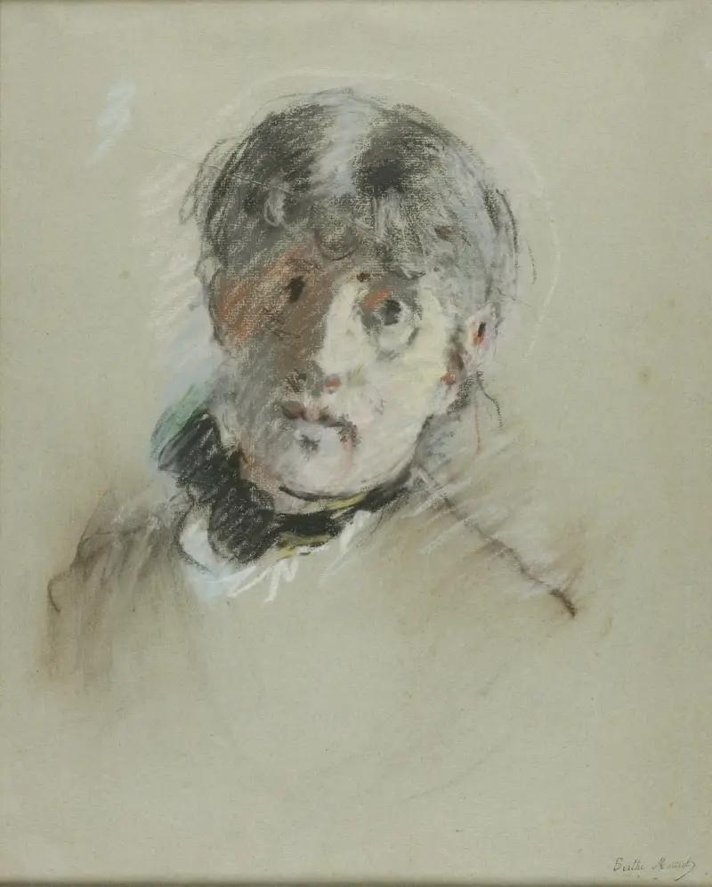 Self-Portrait av Berthe Morisot