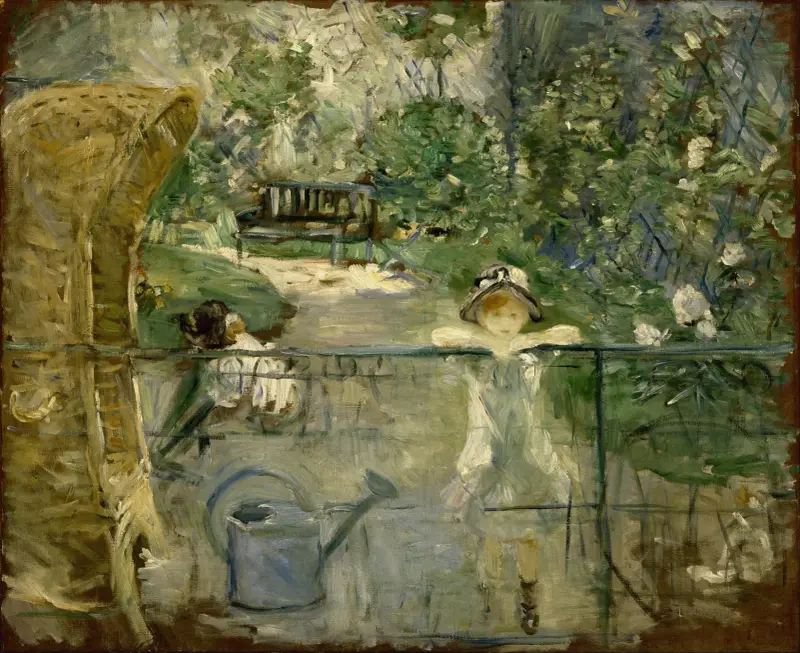 Košíkové křeslo, Berthe Morisot
