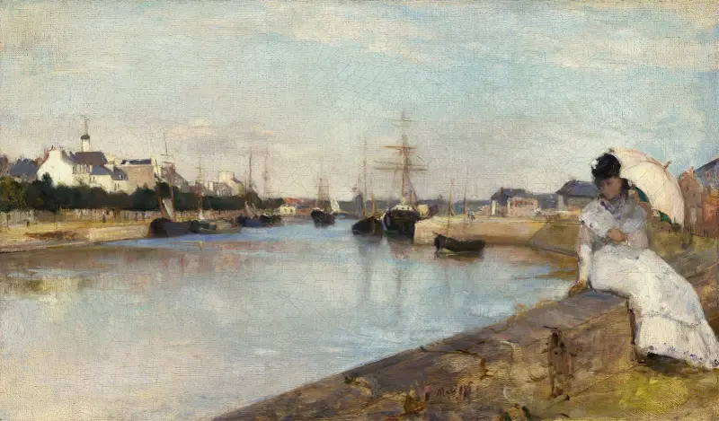 Port w Lorient, Berthe Morisot