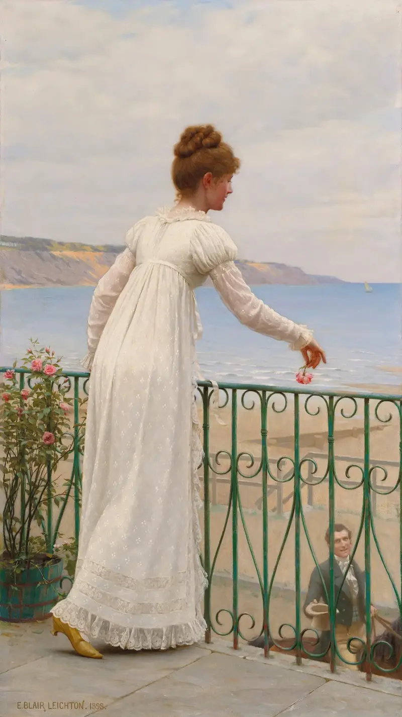 Laskavost, Edmund Blair Leighton