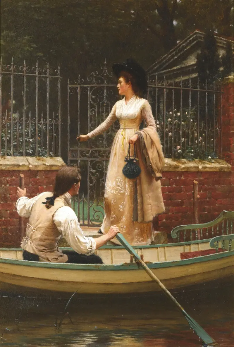 The Elopement av Edmund Blair Leighton