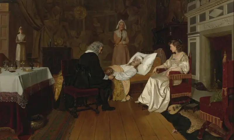 Bezeugt meine Tat und besiegelt sie von Edmund Blair Leighton