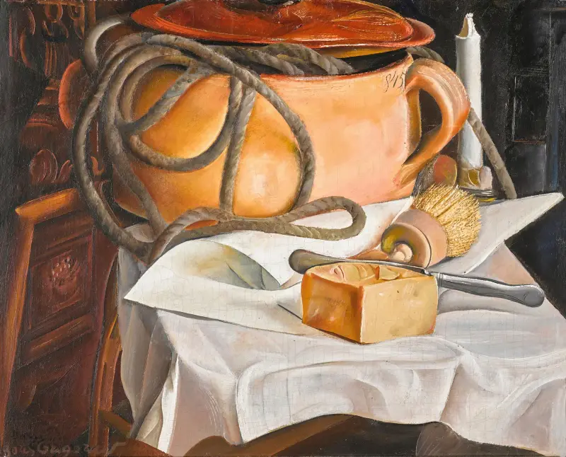 Zátiší se svíčkou, Boris Grigoriev