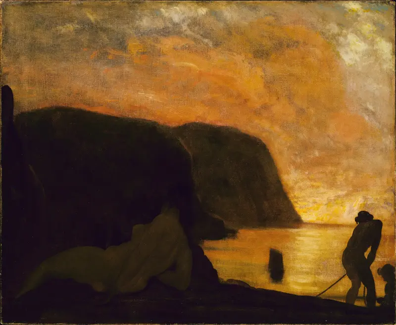 Velkolepé ráno, Arthur Bowen Davies