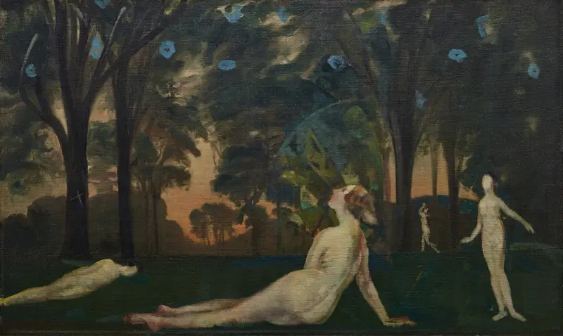 Korytarz lata, Arthur Bowen Davies