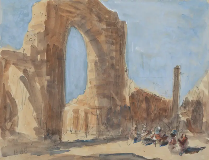 Red Fort, New Delhi av Hercules Brabazon Brabazon
