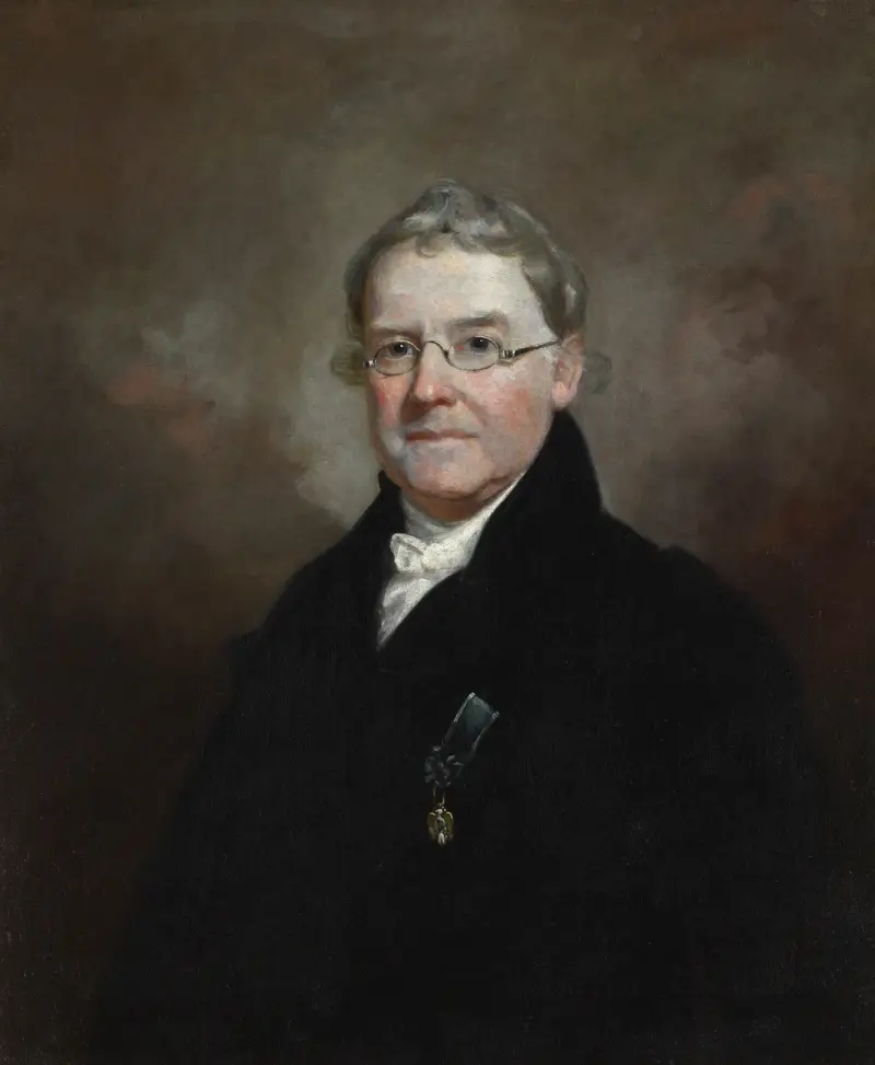 Porträtt av doktor James E. B. Finley av Samuel Finley Breese Morse