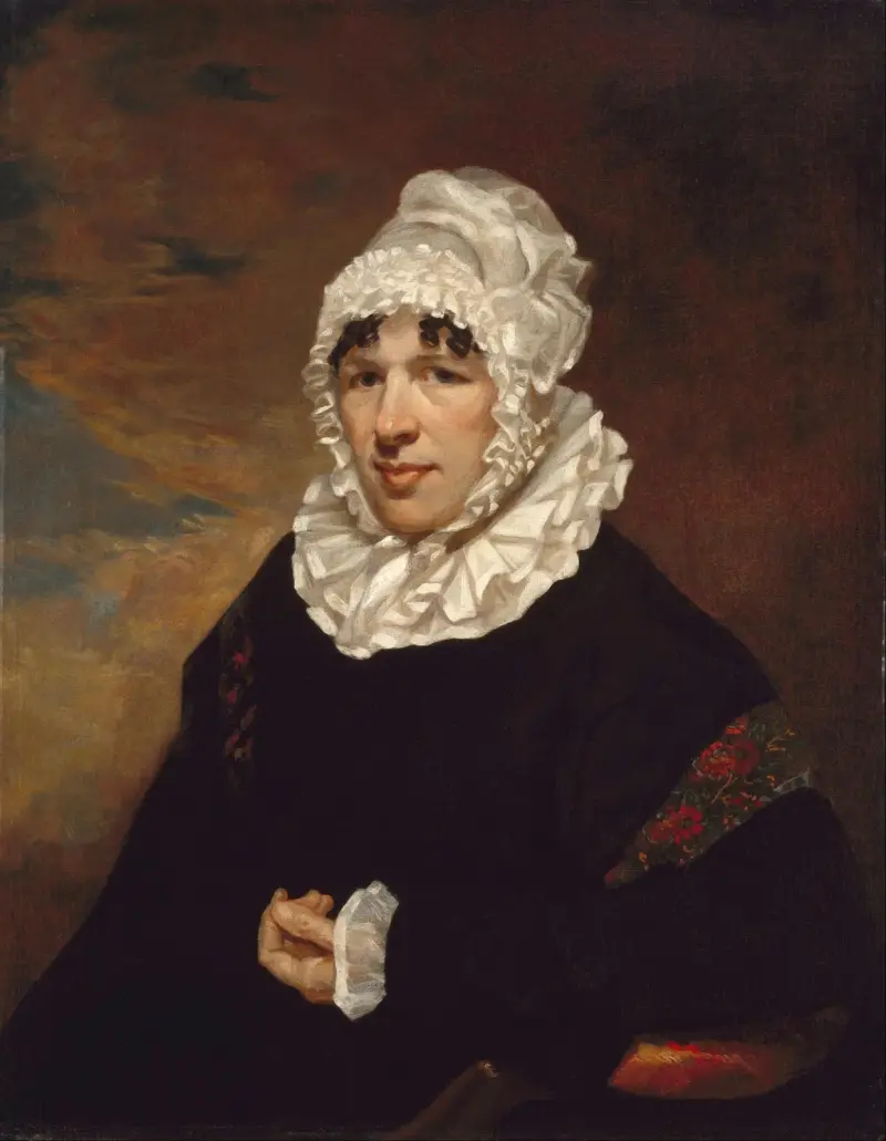 Porträtt av Mrs. John Earnest Poyas av Samuel Finley Breese Morse
