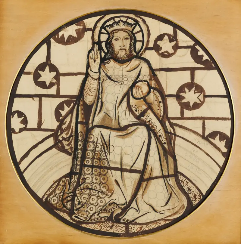 Christ in Majesty av Sir Edward Coley Burne-Jones