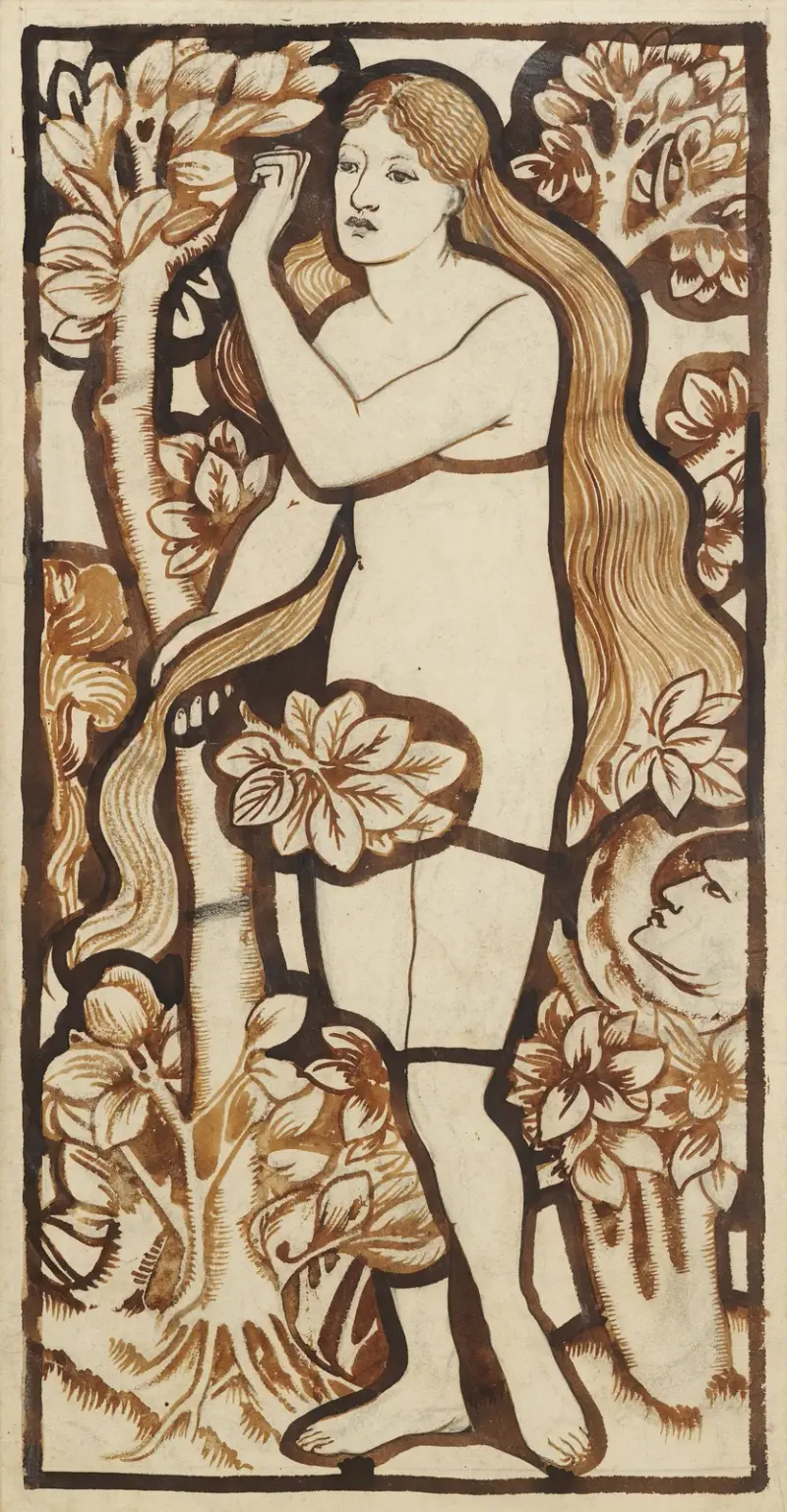 Eve av Sir Edward Coley Burne-Jones