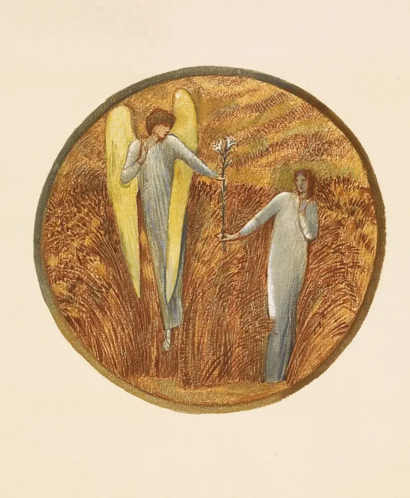 Guds blomma av Sir Edward Coley Burne-Jones