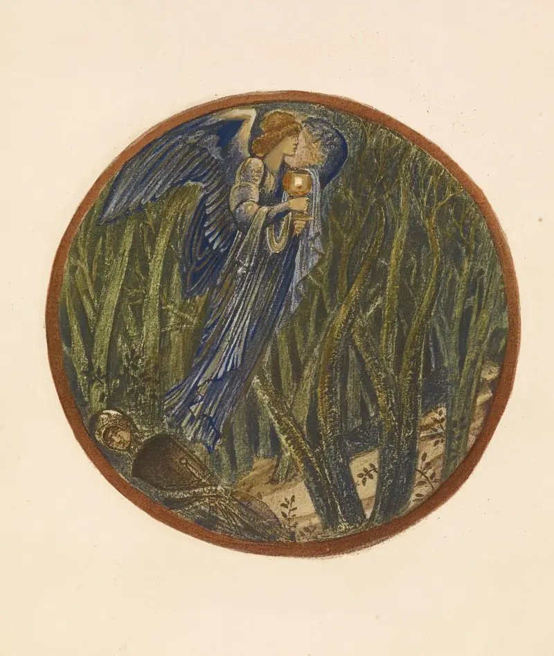 Golden Cup av Sir Edward Coley Burne-Jones