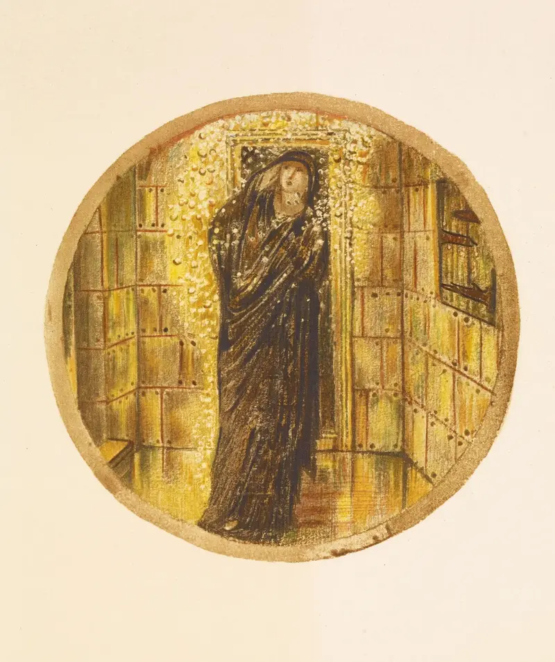Golden Shower av Sir Edward Coley Burne-Jones