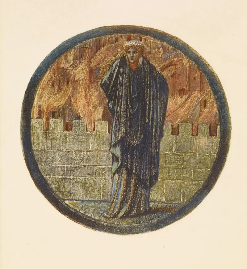 Helen’s Tears av Sir Edward Coley Burne-Jones