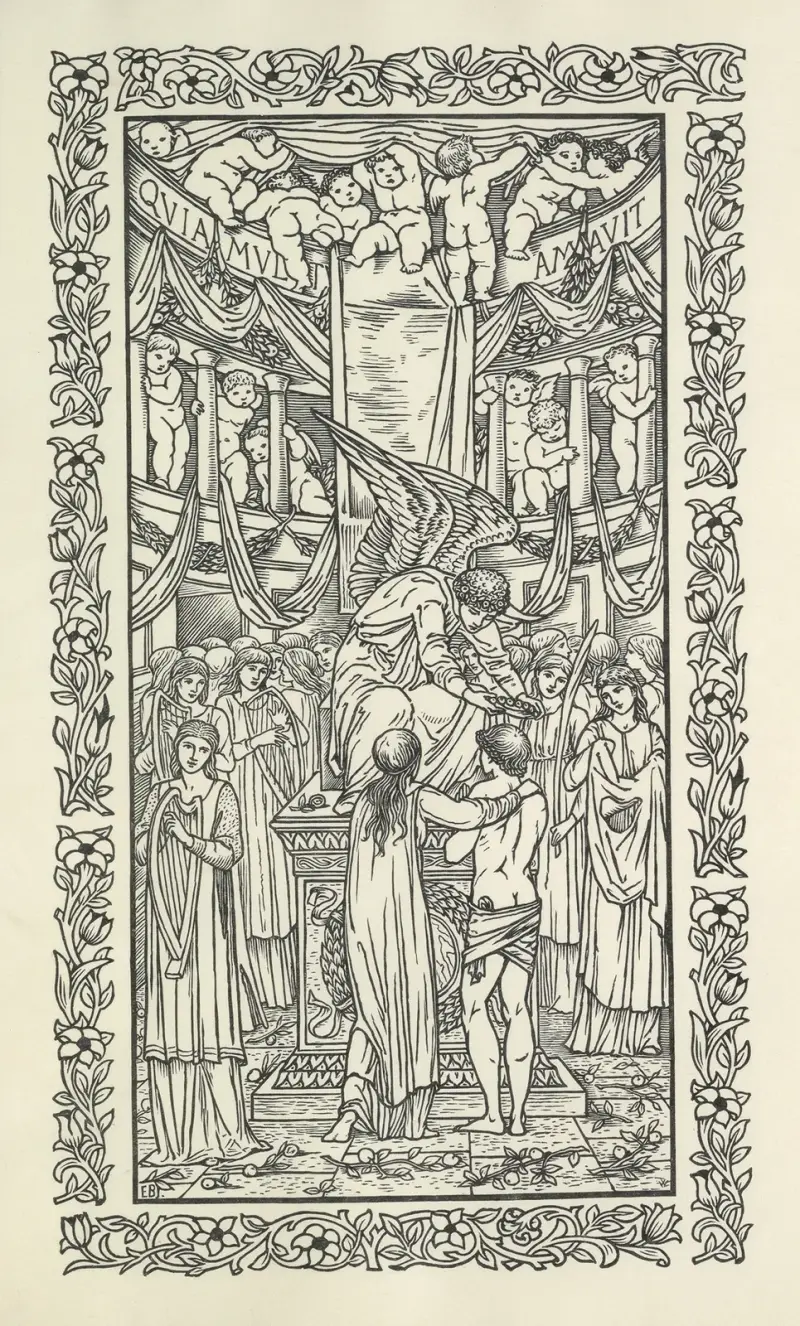 Die Liebe ist genug, oder, Die Befreiung des Pharamond; eine Moralität, 1898 – Nr. 2 von Sir Edward Coley Burne-Jones