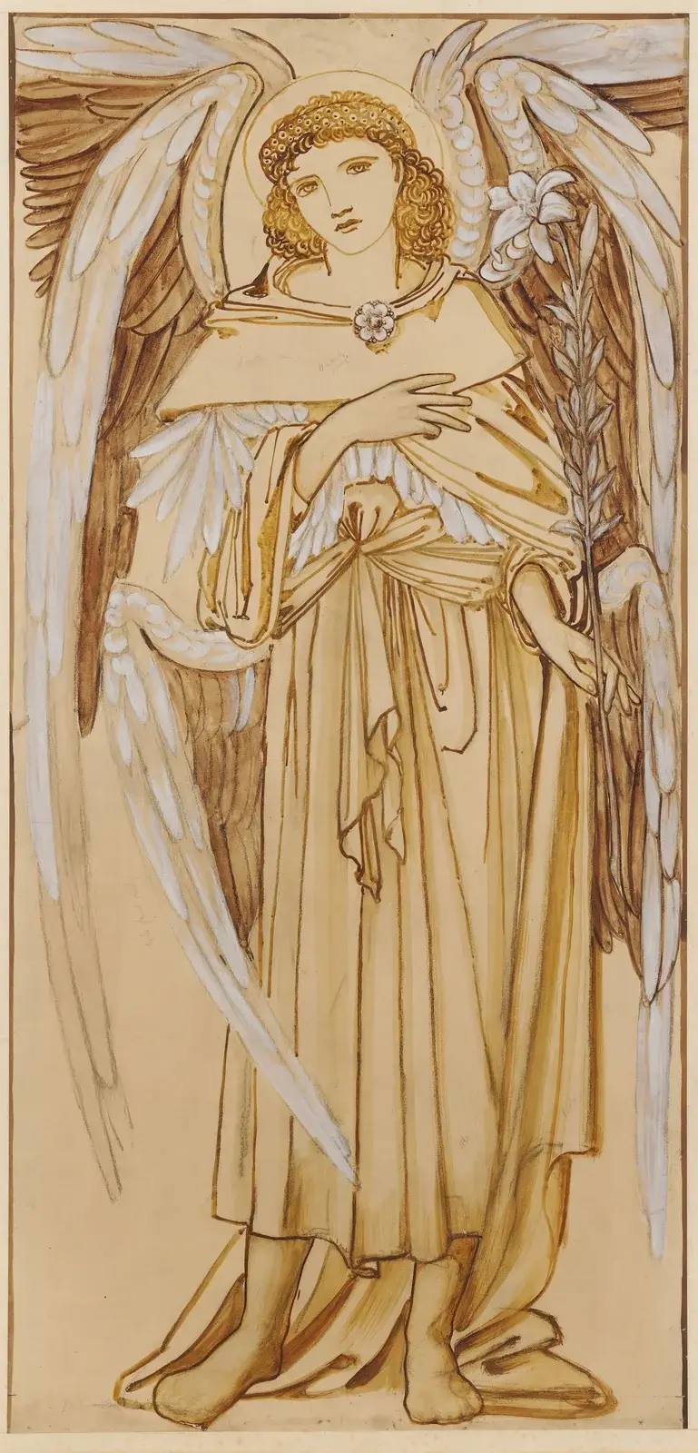 Hierarkins änglar – Herradömen av Sir Edward Coley Burne-Jones