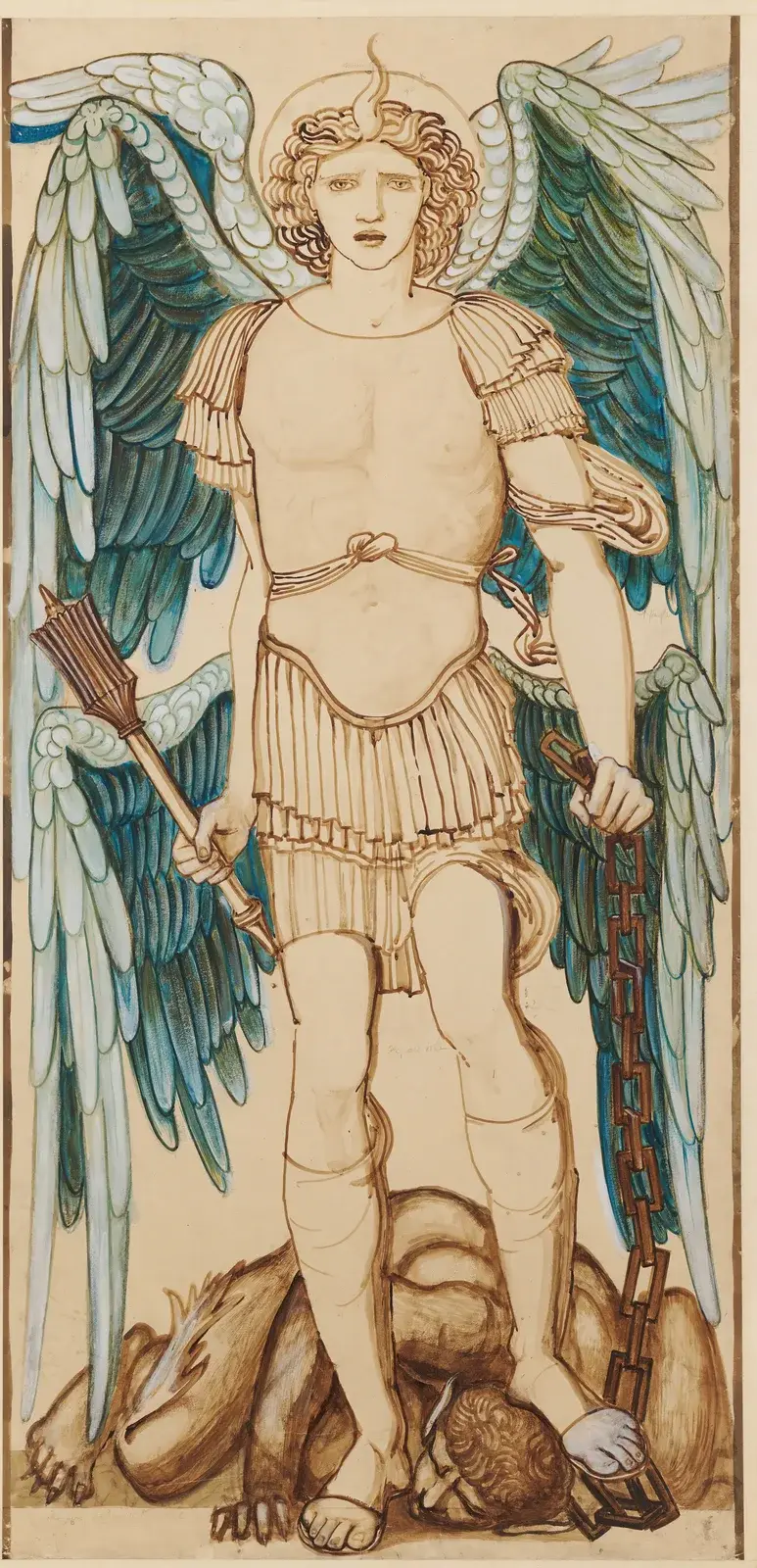 Hierarkins änglar – Furstar av Sir Edward Coley Burne-Jones