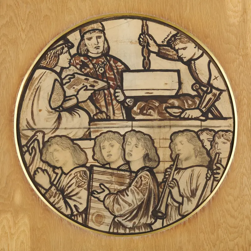 Templets byggande av Sir Edward Coley Burne-Jones