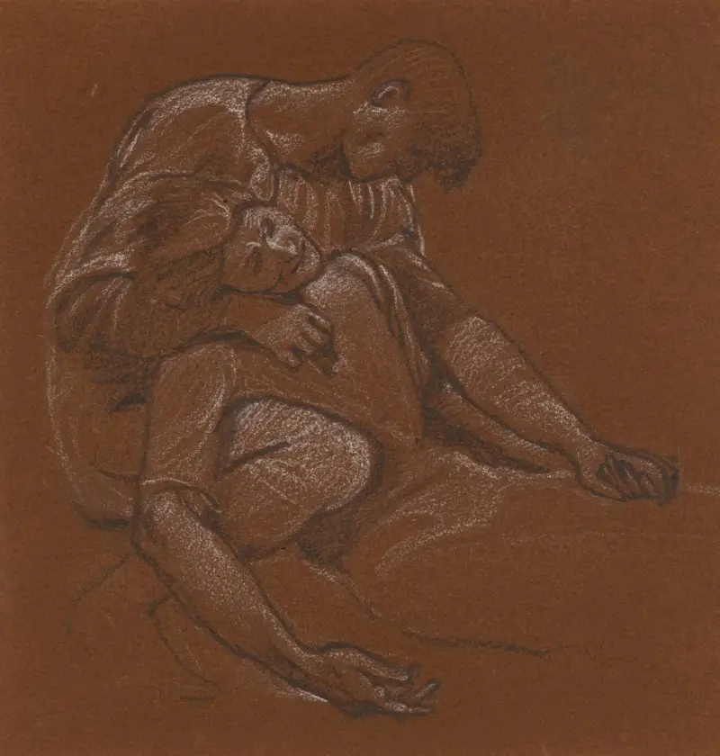 The Entombment av Sir Edward Coley Burne-Jones