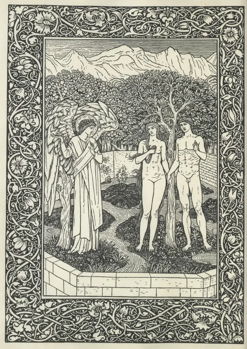 The golden legend., 1892 – nr 2 av Sir Edward Coley Burne-Jones