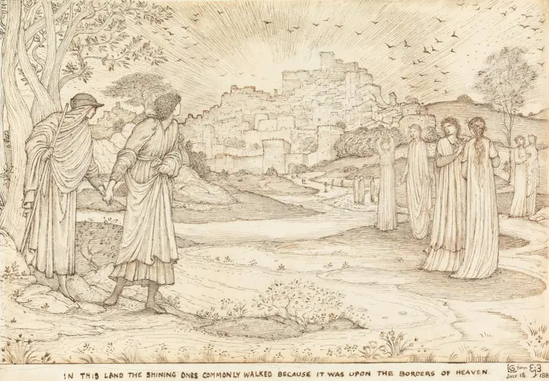 Beulahs land av Sir Edward Coley Burne-Jones