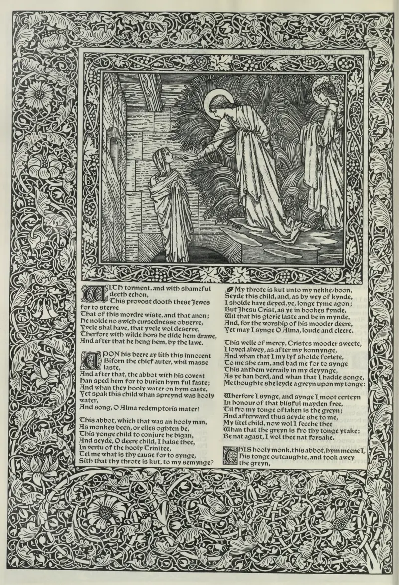Dílo Geoffreyho Chaucera, obr. 11, Sir Edward Coley Burne-Jones