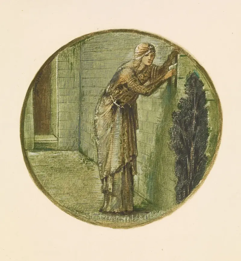 Wall Tryst av Sir Edward Coley Burne-Jones