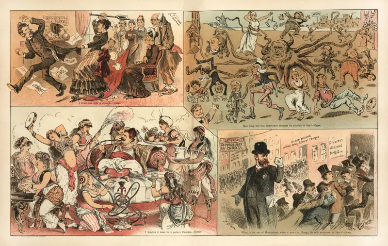 A desperate attempt to solve the mormon question av Frederick Burr Opper