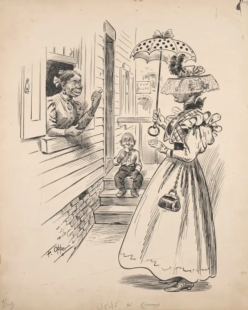 Zwietracht säen von Frederick Burr Opper