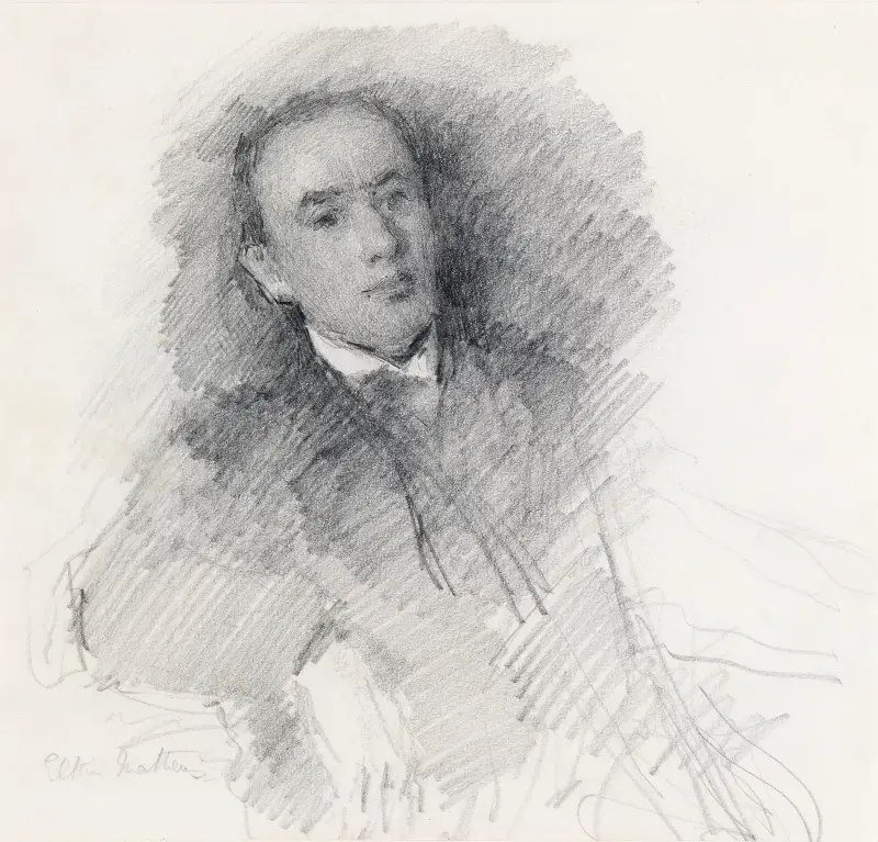 Elkin Mathews (1851-1921) av John Butler Yeats