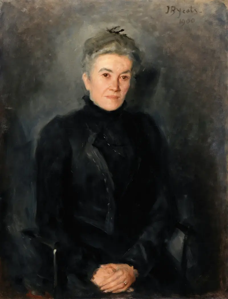 Portrait of Rosa Butt (d.1926) av John Butler Yeats