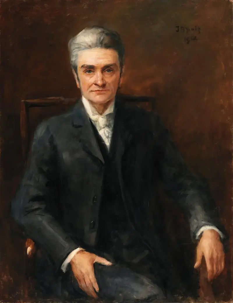 Porträtt av Standish James O’Grady (1832–1915), författare av John Butler Yeats
