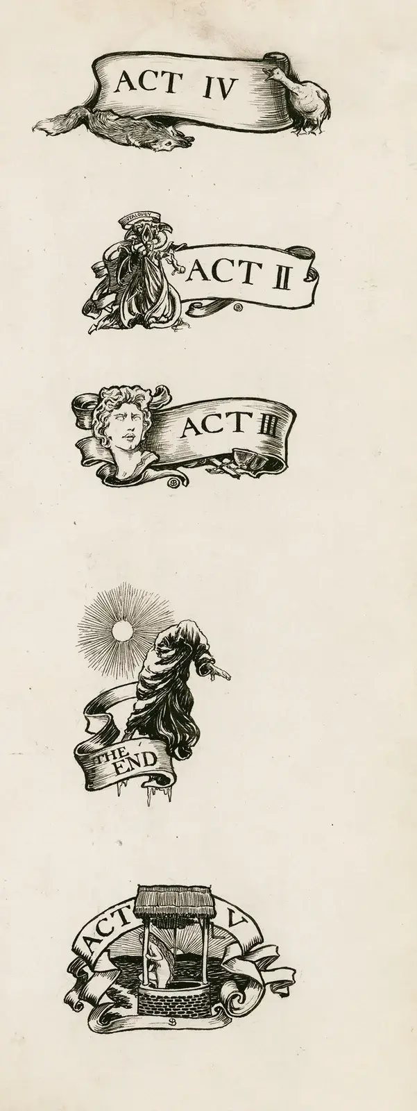 A winter’s tale; Headings av Byam Shaw