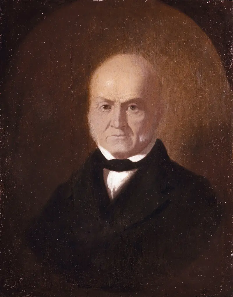 John Quincy Adams, 1850 av George Caleb Bingham