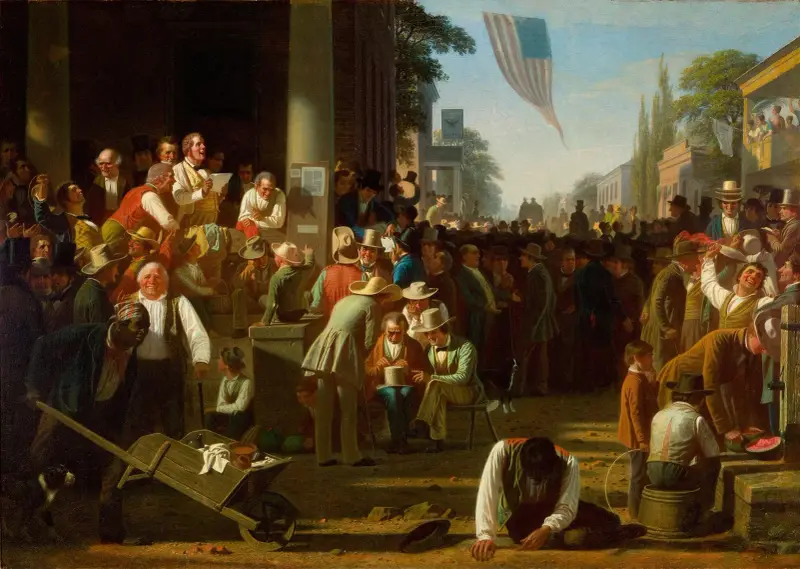 Folkets domslut av George Caleb Bingham