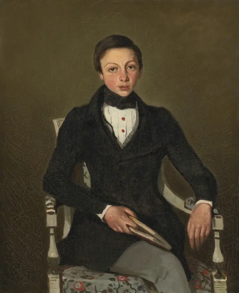 Camille Sennegon, der Neffe des Künstlers von Jean-Baptiste-Camille Corot