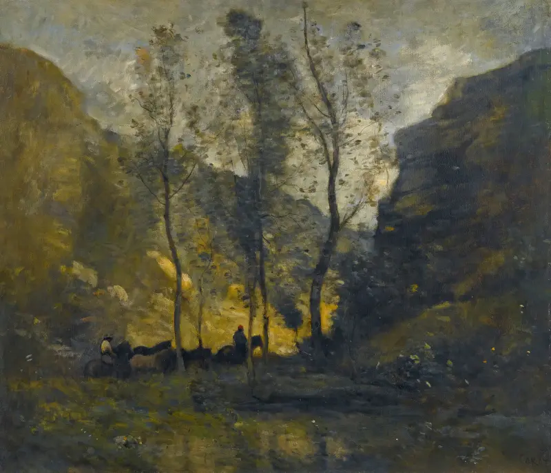 Przemytnicy, Jean-Baptiste-Camille Corot