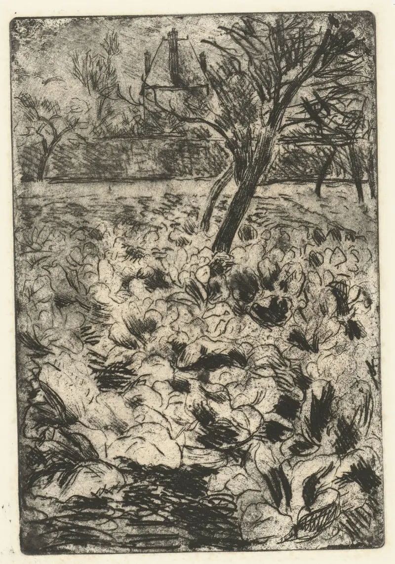 Pole bulw, Camille Pissarro