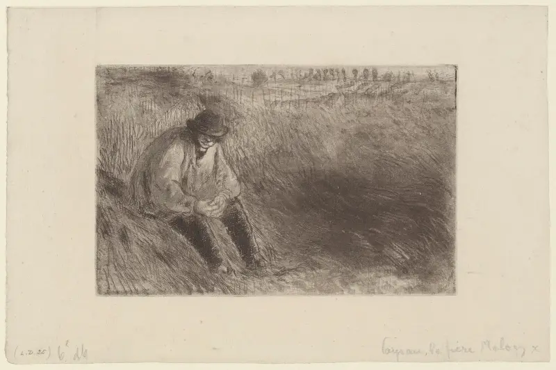 Bonde, far Melon av Camille Pissarro