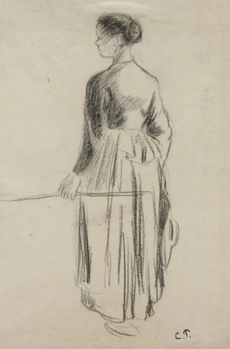 Koherdinnan, Eragny av Camille Pissarro