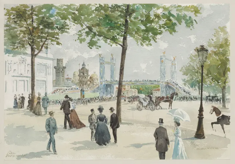 Passerelle de l’Alma av Camille Piton
