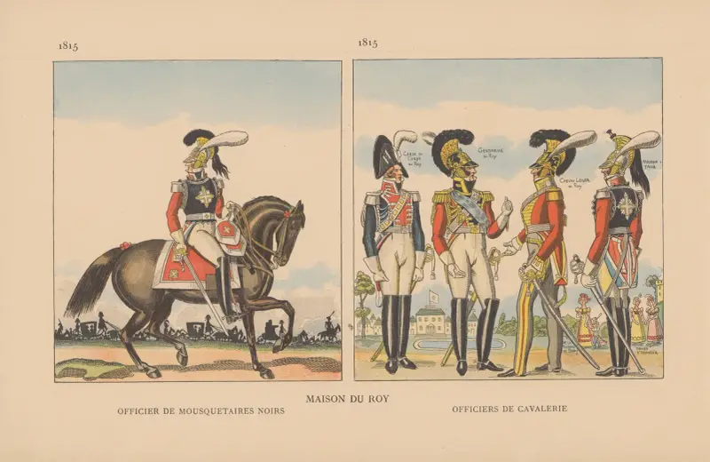 Maison du Roy. 1813, Caran d'Ache